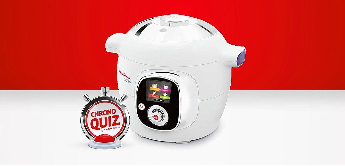 Cadeaux. Jouez au Chrono Quiz pour gagner un multicuiseur intelligent Cookéo + !