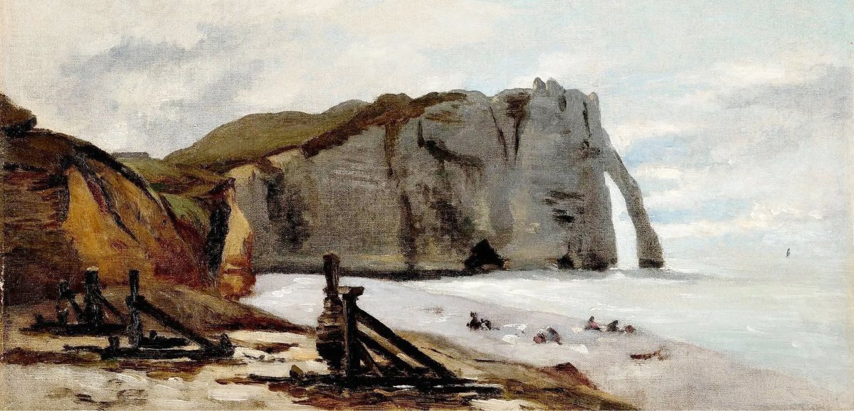 Étretat. Un des premiers tableaux de Monet vendu aux enchères à Rennes