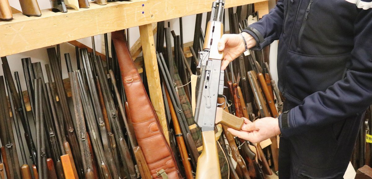 Calvados. 2 300 armes collectées : succès pour l'opération d'abandon d'arme simplifié