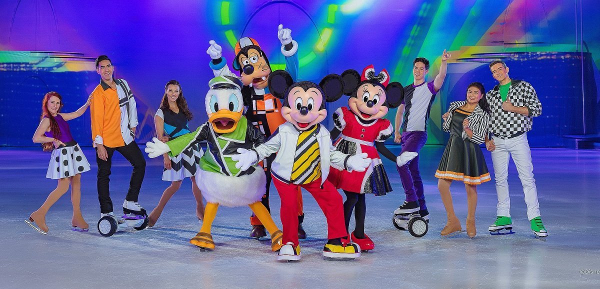 Rouen. La grande aventure de Disney sur glace : un moment magique !