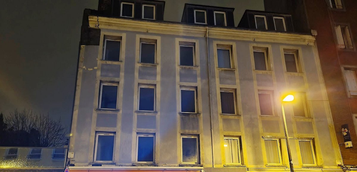 Le Havre. Un immeuble du centre-ville menace de s'effondrer : le bâtiment évacué