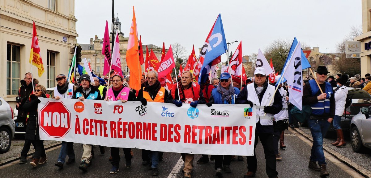 [Vidéo] Réforme des retraites. À Alençon, une mobilisation "historique"