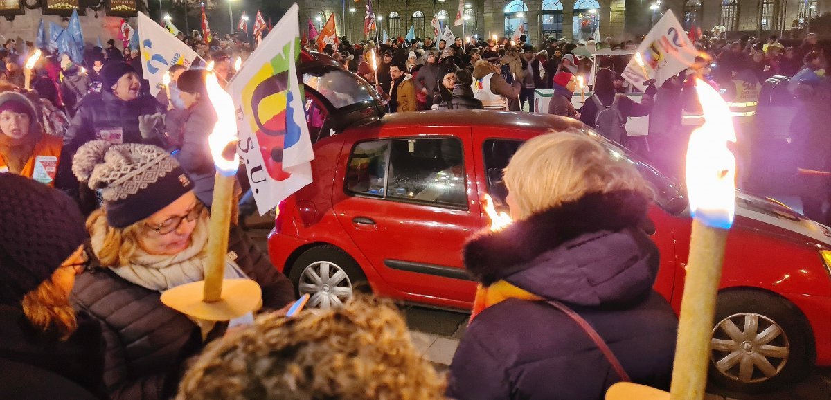 Rouen. Retraites : une manifestation en soirée pour convaincre aussi les non-grévistes