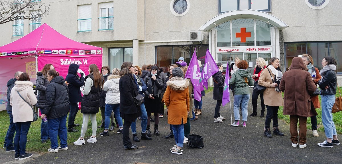 Caen. Les salariés de l'EHPAD Henry-Dunant en grève contre le renvoi de leur directeur