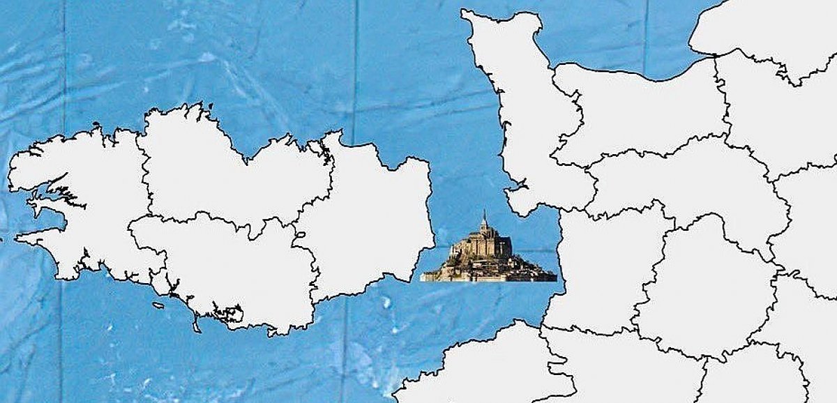Insolite. Le Mont Saint-Michel "indépendant" en pleine mer : découvrez cette carte participative étonnante