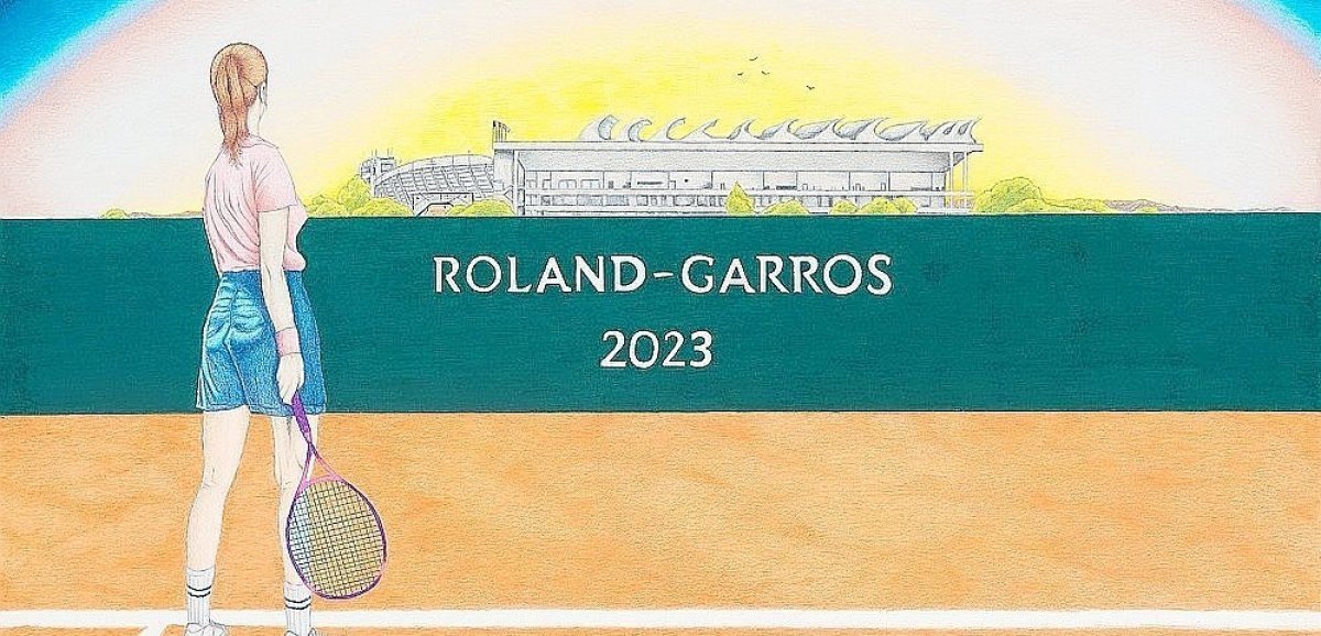 Tennis. Un Normand auteur de la prestigieuse affiche de Roland-Garros 2023