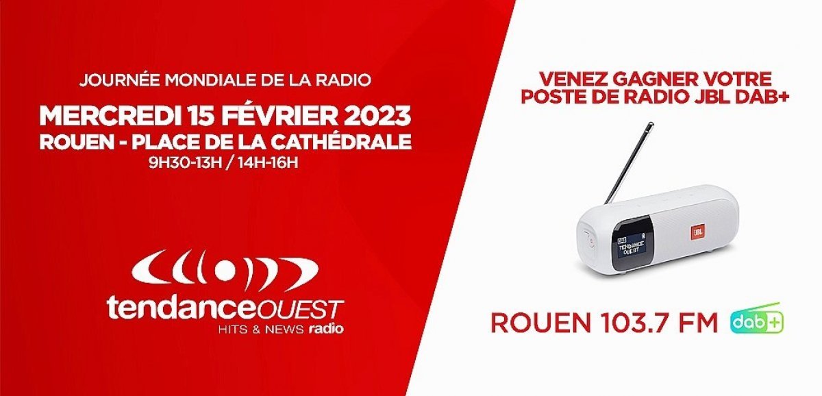 Cadeaux. Venez gagner votre poste de radio JBL DAB+ à Rouen avec Tendance Ouest