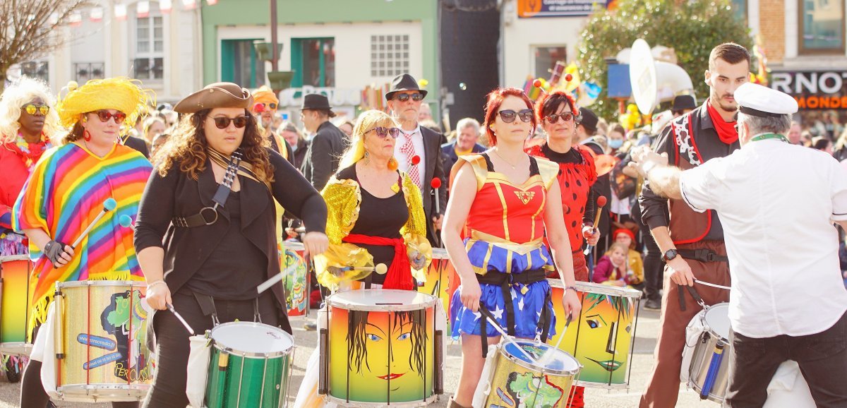 Bolbec. Un carnaval ambiance années 80