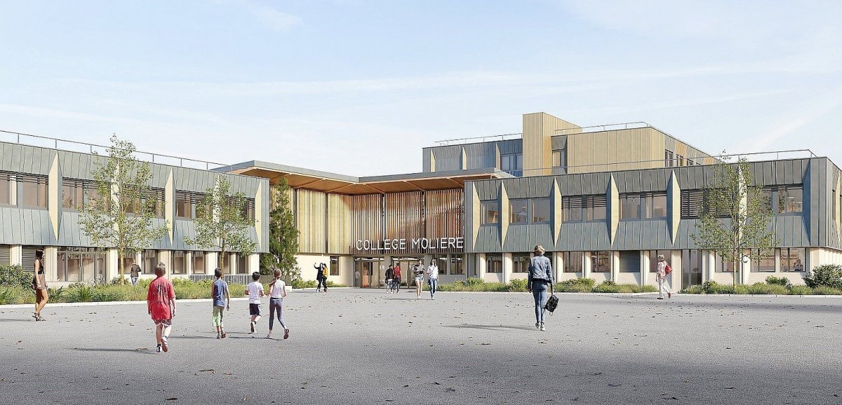 L'Aigle. Collège Molière : un chantier de rénovation à 23 millions d'euros