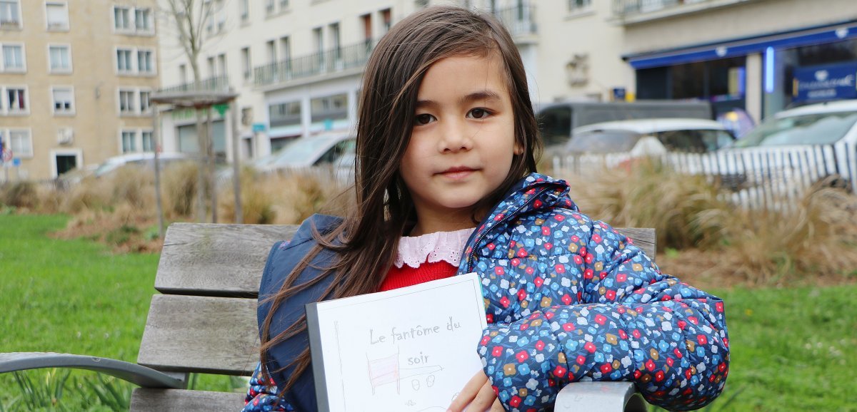 Caen. À six ans seulement, Valentine, élève de CP, écrit son premier livre