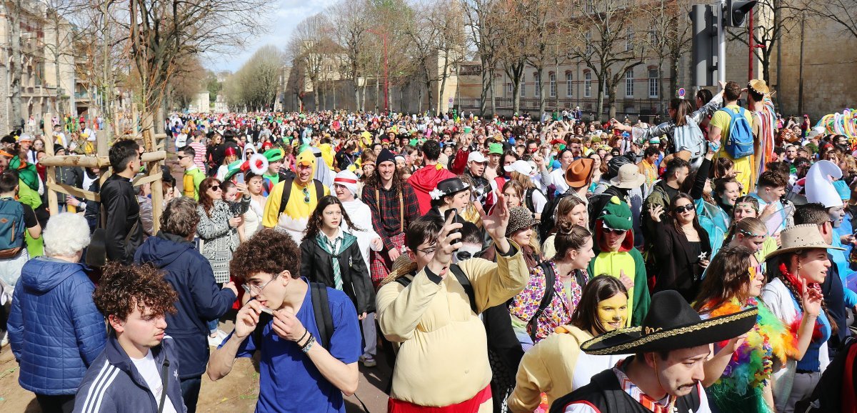 Caen. Carnaval étudiant : plus de participants, mais moins de prises en charge par les secours