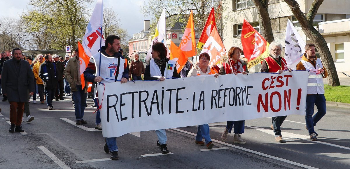 Manifestations contre les réformes des retraites. La mobilisation en baisse dans la Manche