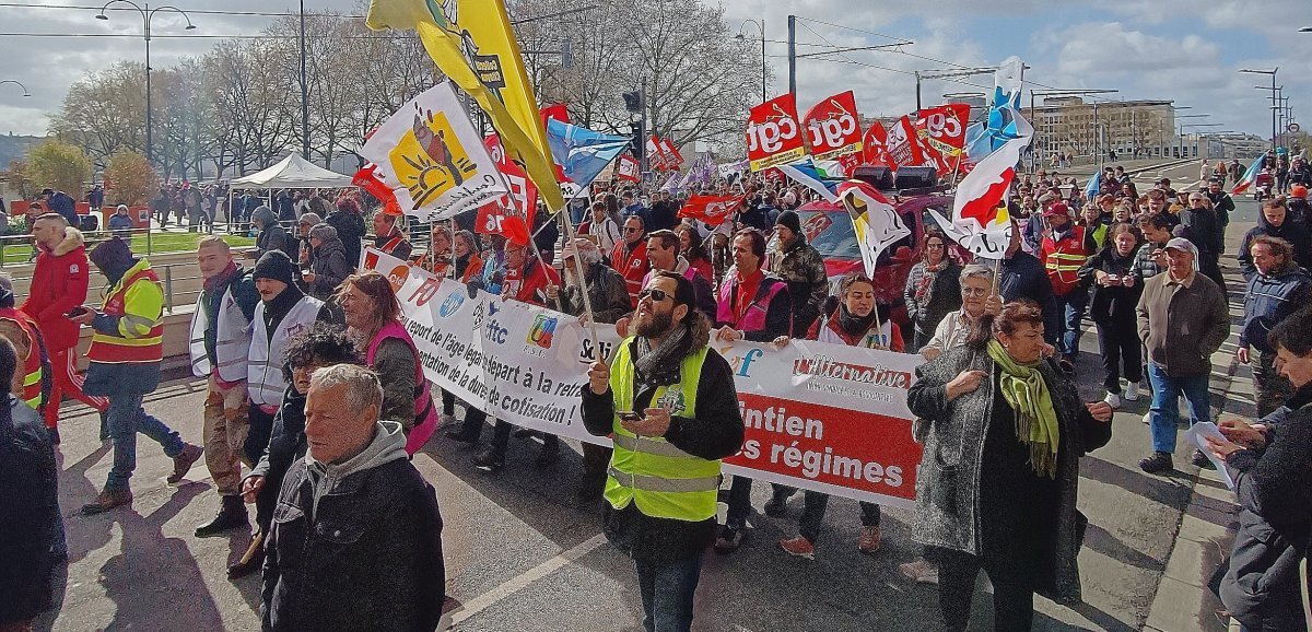 [Photos] Réforme des retraites. Malgré une baisse des manifestants en Seine-Maritime, l'intersyndicale veut poursuivre le mouvement