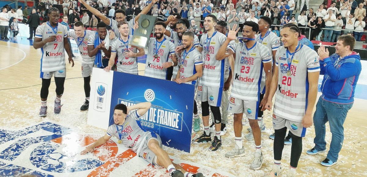 Basket. Le Rouen MB retrouve sa place en Pro B après son titre de champion de France NM1 !