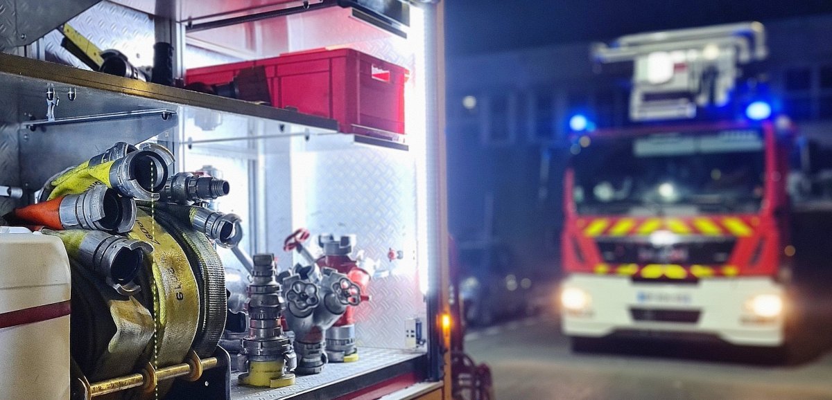 Sud-Manche. Un feu se déclare dans un appartement : 12 habitants évacués