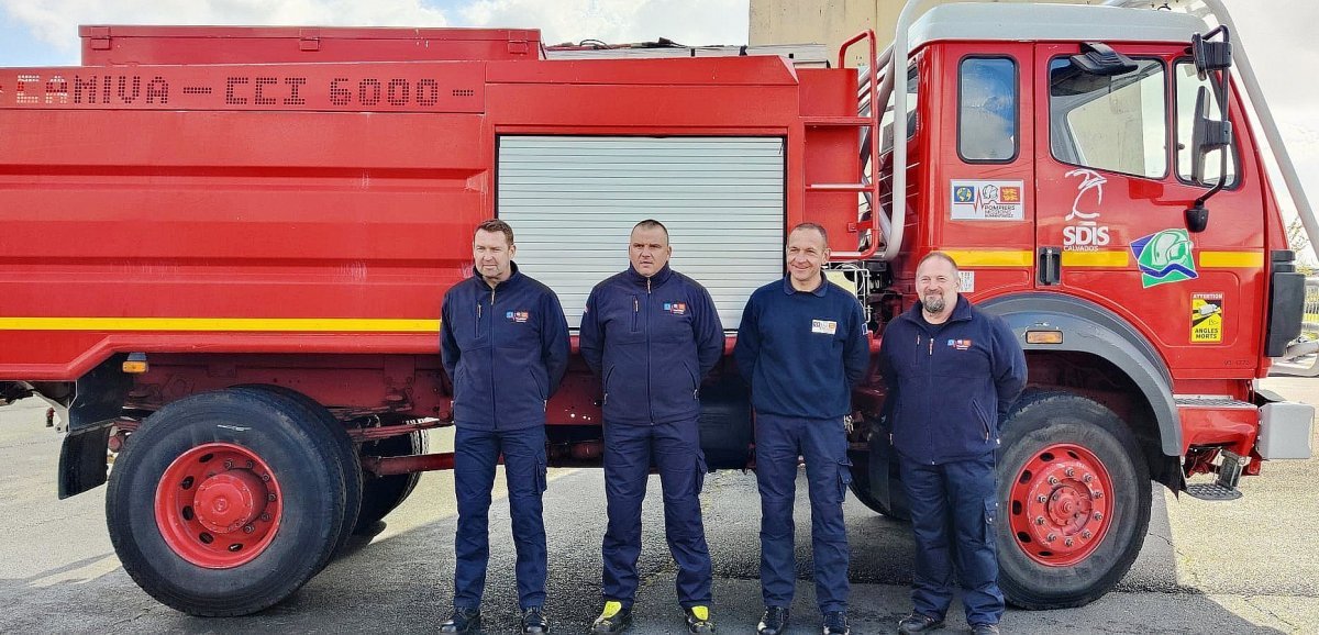 Ifs. Pompiers missions humanitaires offre un camion incendie aux pompiers roumains