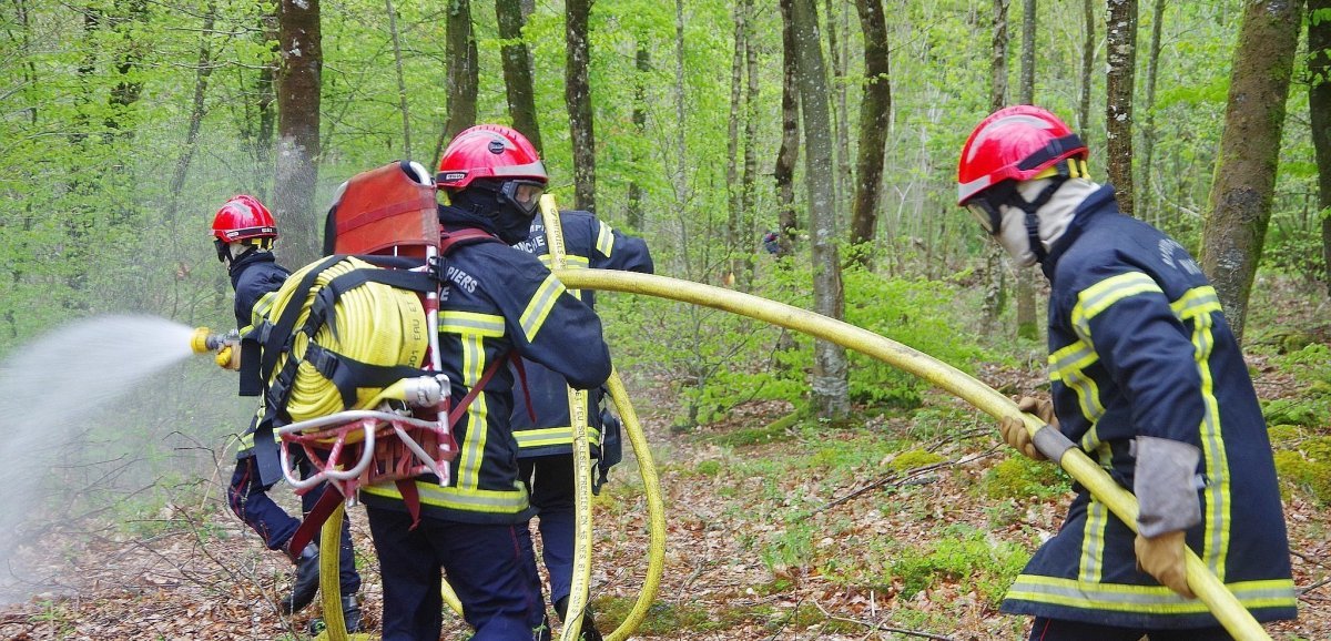Manche. Les pompiers se préparent contre les feux de forêt
