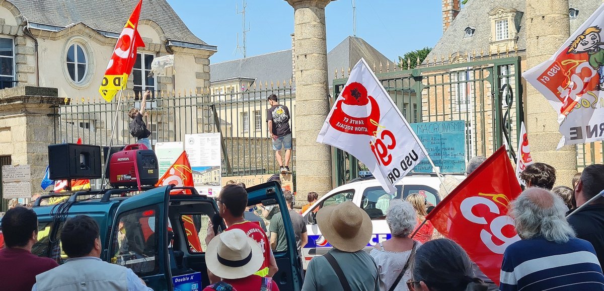 Réforme des retraites. Six cents manifestants dans les rues d'Alençon