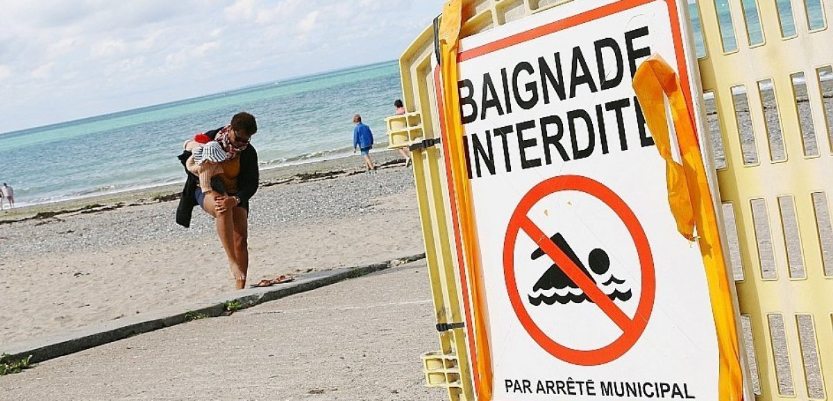 Normandie. De nouvelles plages interdites à la baignade dans la Manche