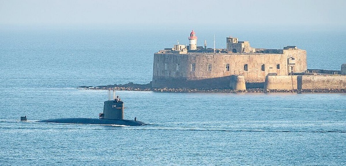 Cherbourg-en-Cotentin. Escale finale pour le sous-marin nucléaire d'attaque Casabianca