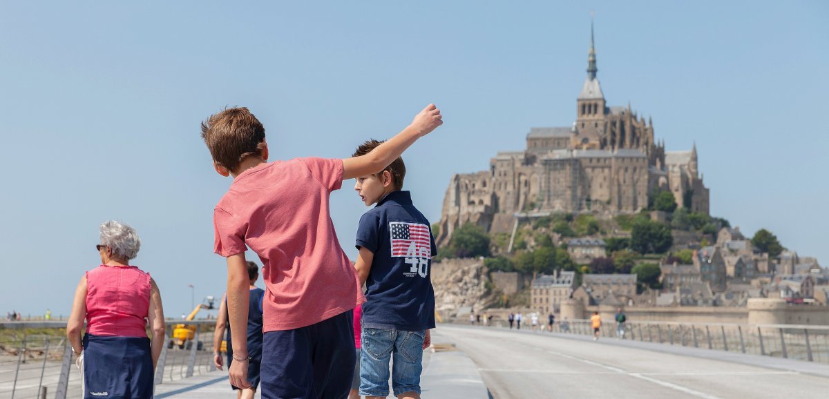Le Mont-Saint-Michel. Un million de visiteurs en deux mois !