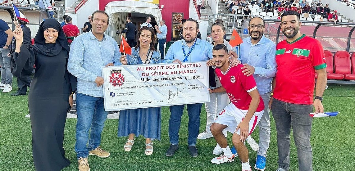 Rouen. Séisme au Maroc : le FC Rouen fait un don de 1 500 €