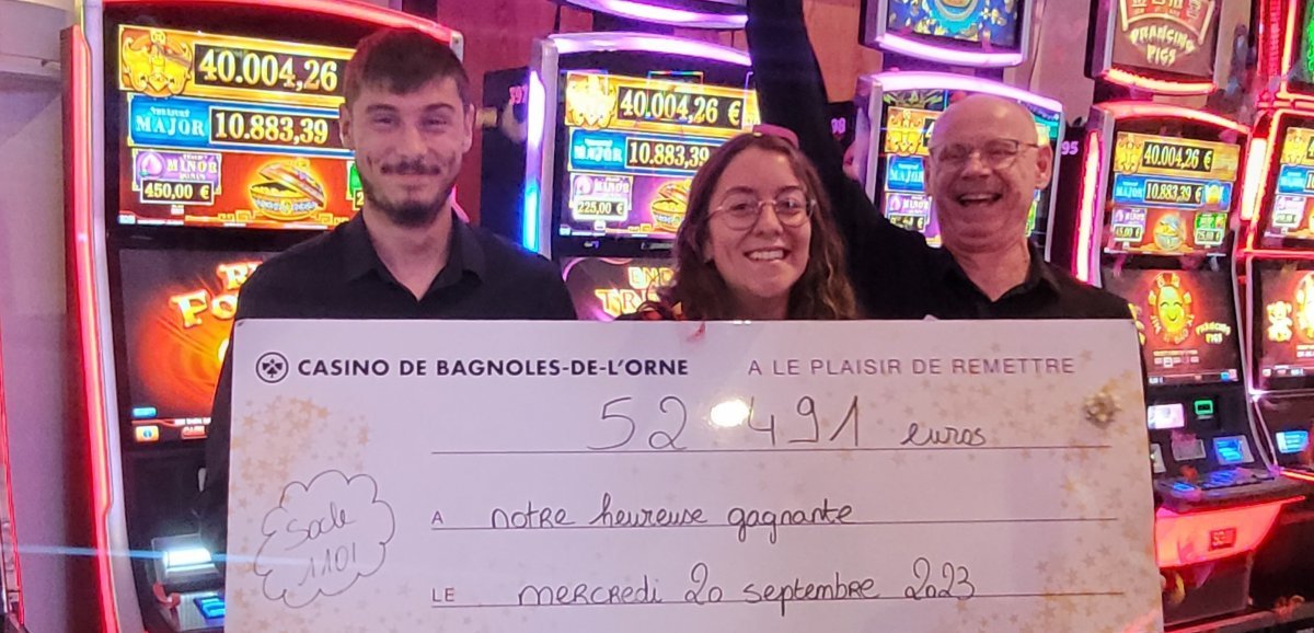 Jackpot. Une Ornaise gagne plus de 52 000 € au casino de Bagnoles-de-l'Orne