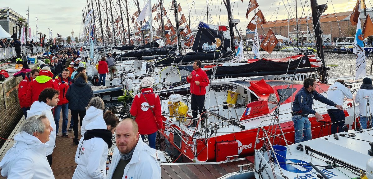 Transat Jacques Vabre. 95 bateaux au départ du Havre : une édition anniversaire déjà historique