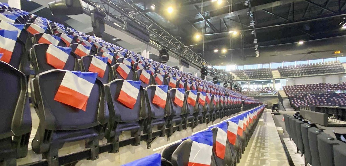 Coupe du monde de rugby. Le match France-Afrique du Sud diffusé au Palais des sports de Caen la Mer