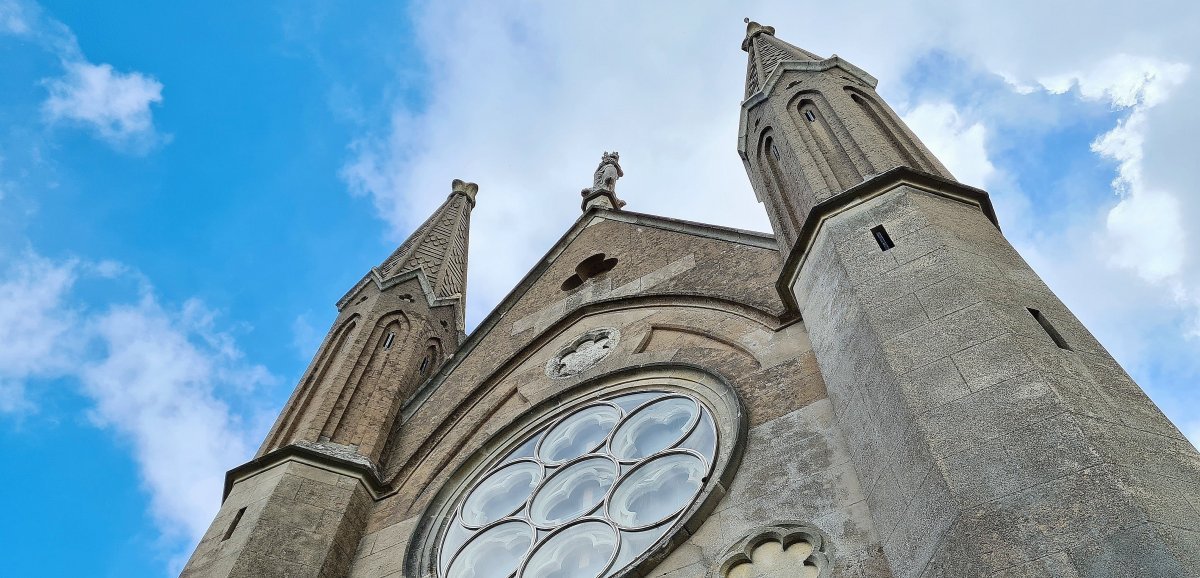 Sainte-Adresse. La chapelle Notre-Dame-des-Flots fermées depuis la tempête Ciaran