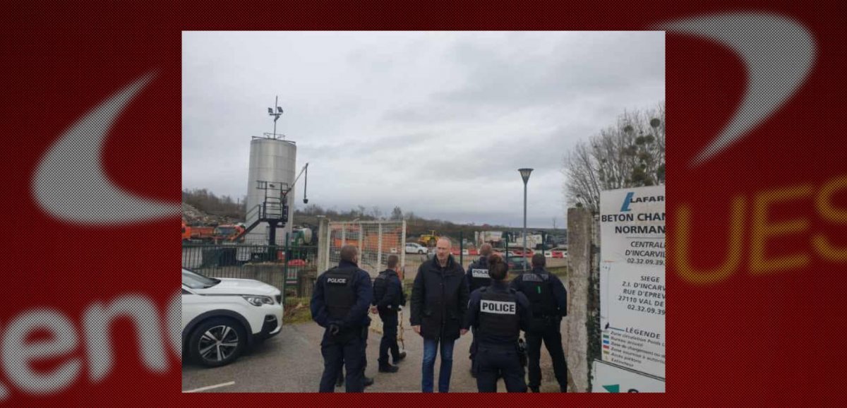 Val-de-Reuil. Le site industriel Lafarge victime "d'une violente attaque"