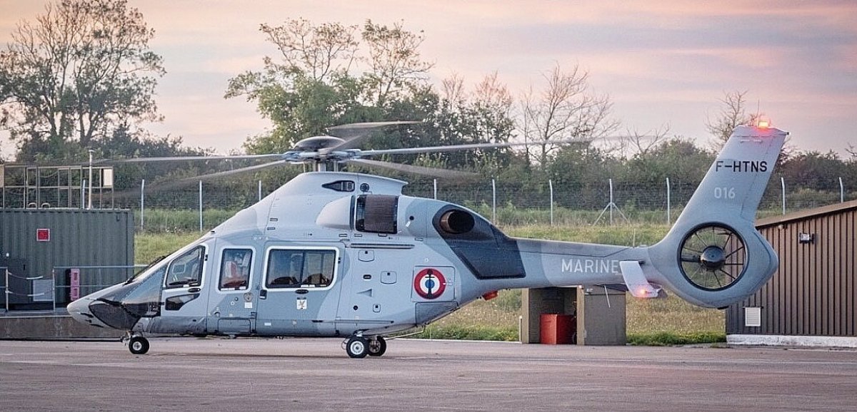 Baie de Seine. Un marin évacué par hélicoptère à l'aéroport de Caen-Carpiquet