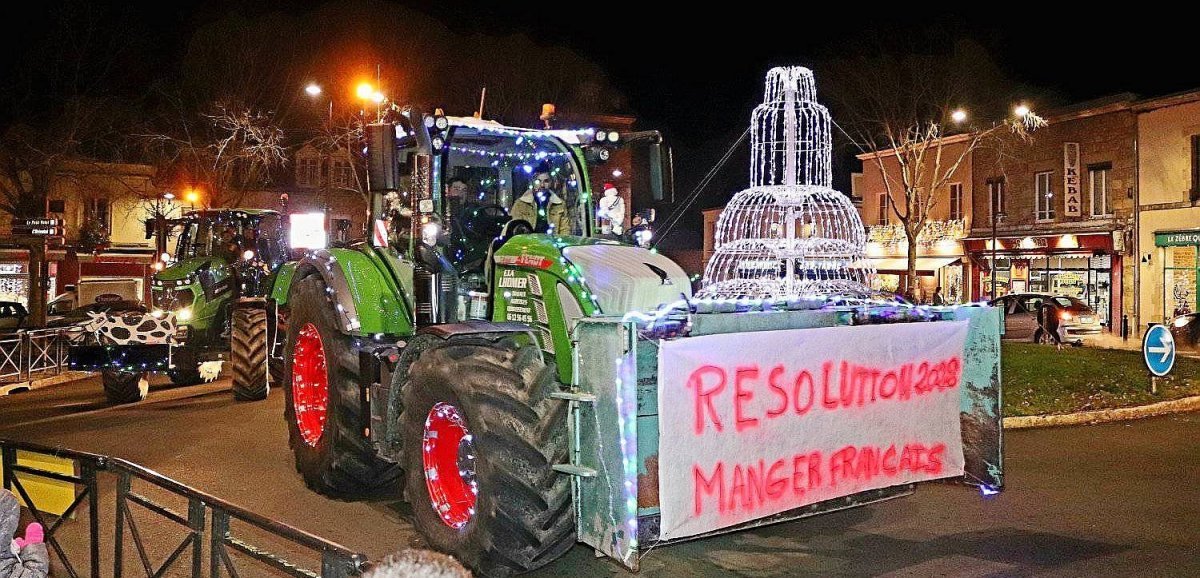 Orne. A ne pas manquer : les Jeunes Agriculteurs défilent avec leurs tracteurs illuminés pour Noël