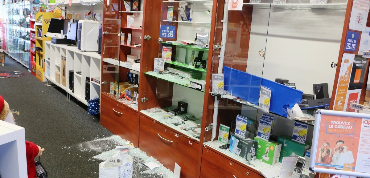 Vire. Un magasin cambriolé en pleine nuit : l'équivalent de 20 000€ ont été volés