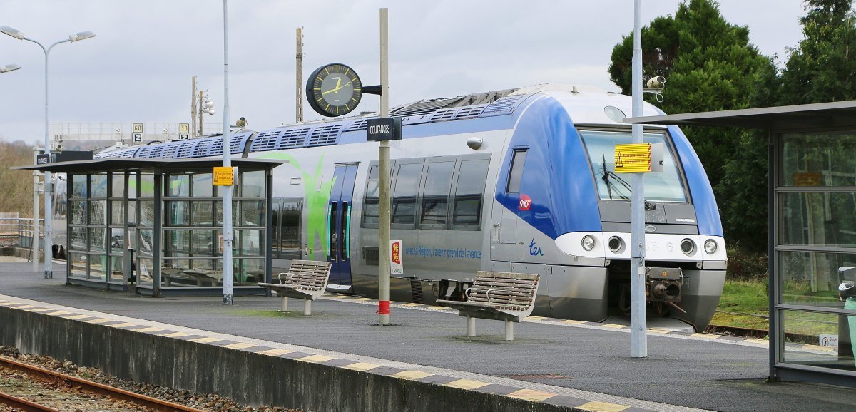 Manche. Le trafic des trains perturbé entre Saint-Lô et Coutances