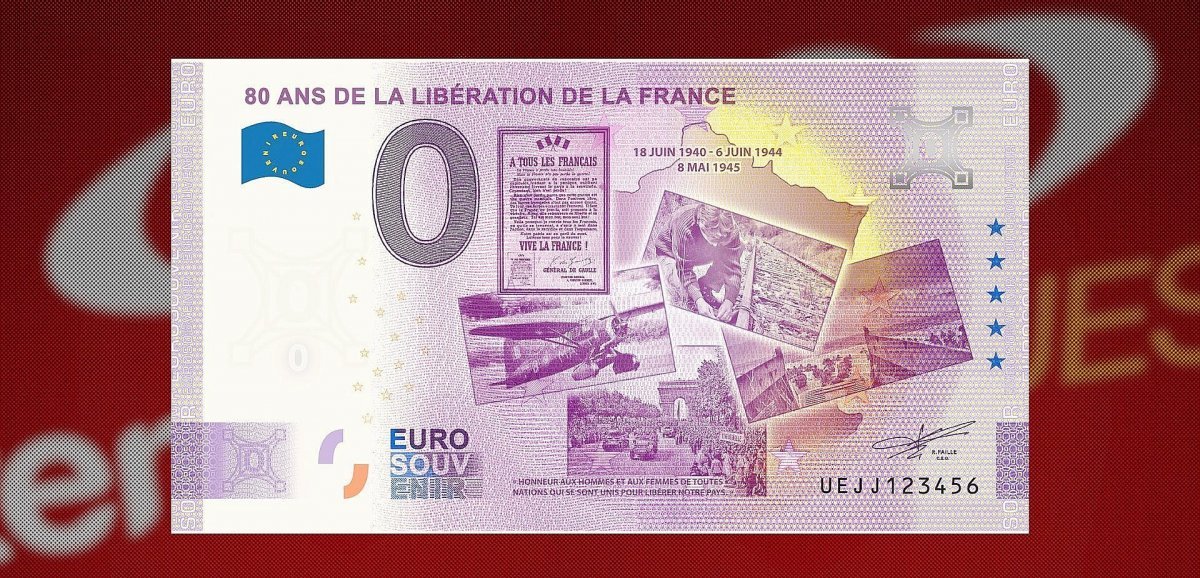 Insolite. Le Débarquement allié en Normandie s'affiche sur un billet commémoratif de 0€