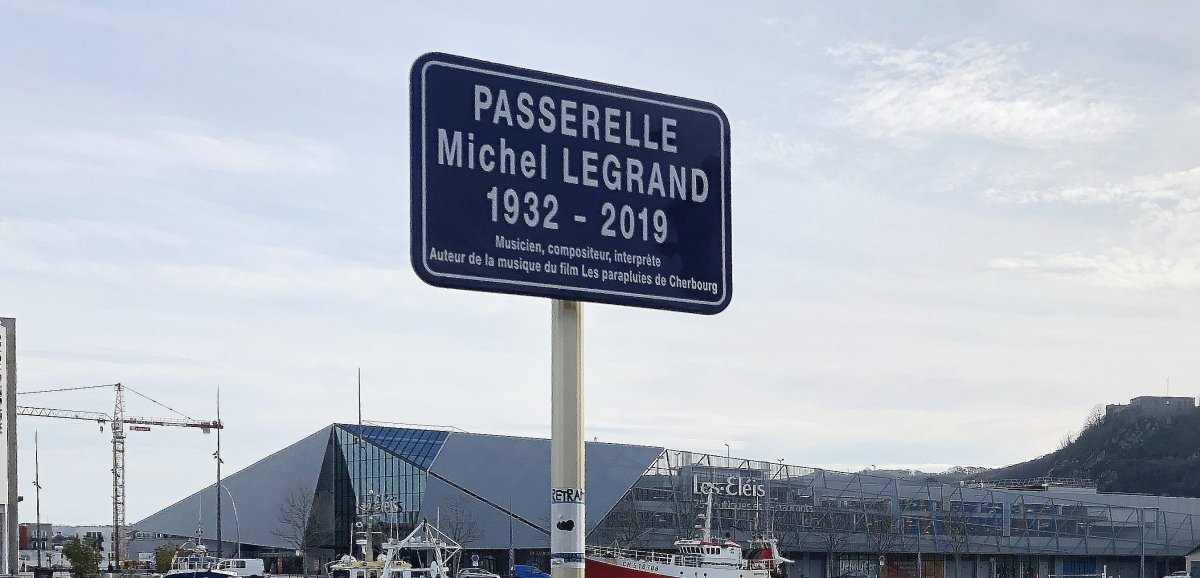 Cherbourg. La passerelle Michel-Legrand va être fermée deux jours