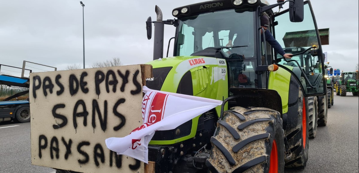 [Replay] Agriculteurs en colère : revivez cette journée de mobilisation en Normandie
