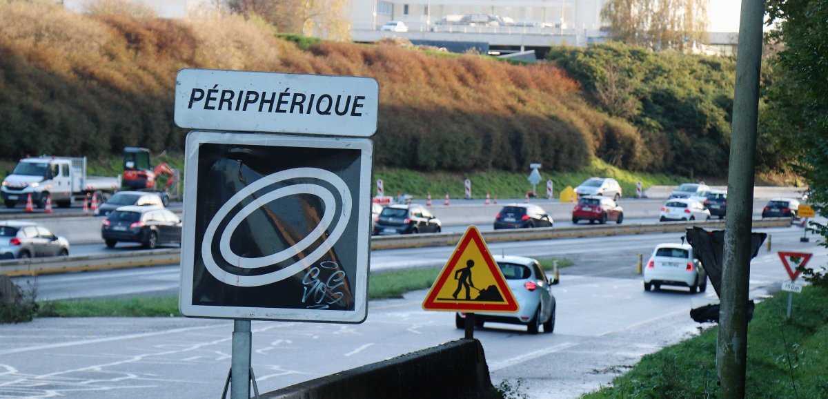 Périphérique de Caen. Un accident entre six véhicules entraîne de forts ralentissements