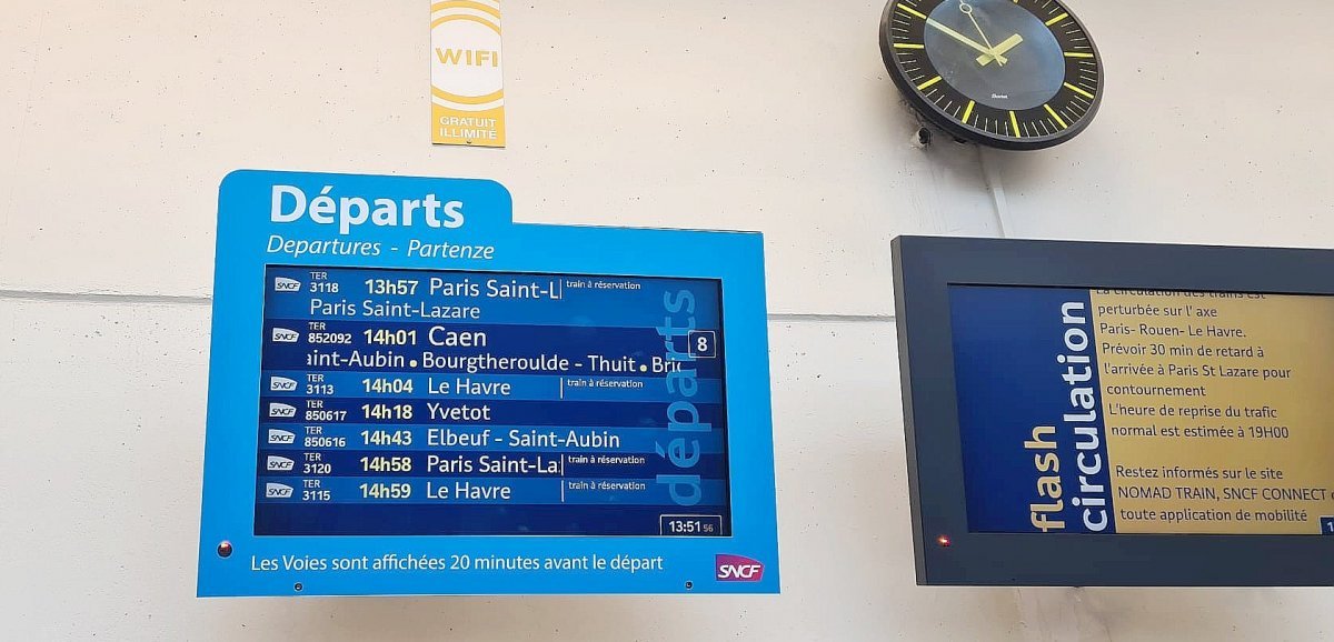 Saint-Valentin. SNCF : des mots d'amour surprennent les voyageurs dans les trains normands