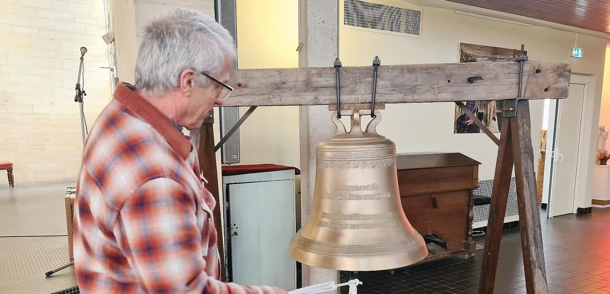 Caen. 60 ans plus tard, une cloche va sonner à l'église de la Grâce de Dieu
