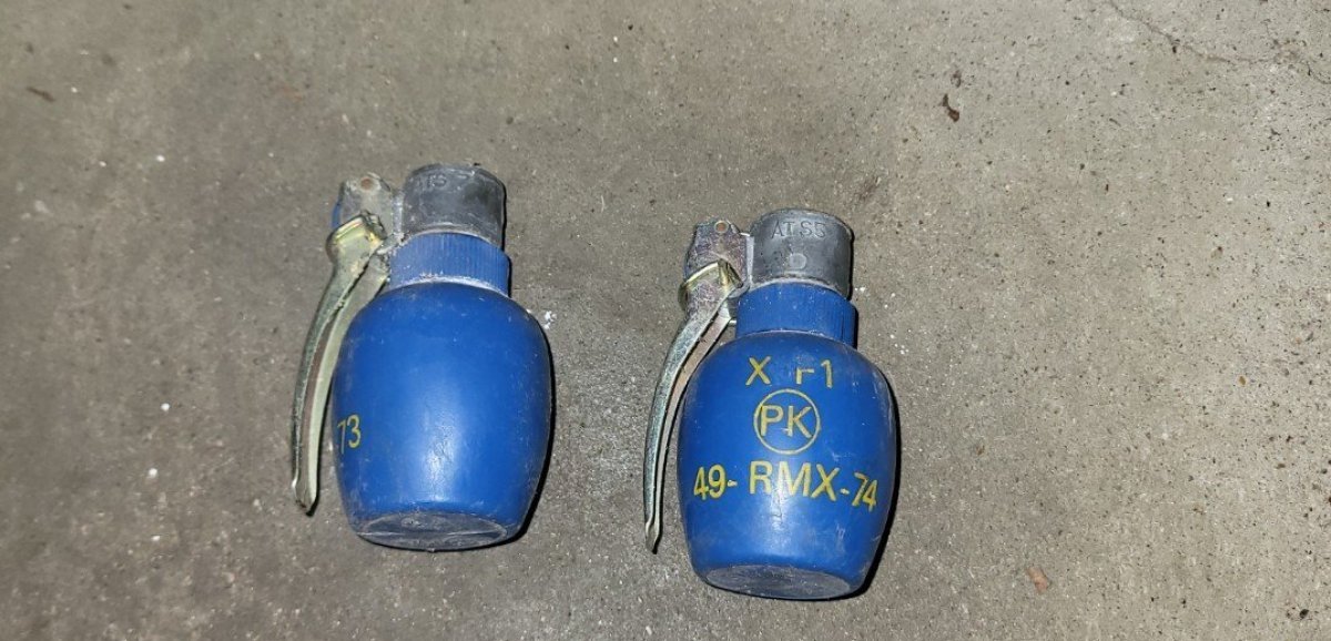 Neufchâtel-en-Bray. Une fillette de 3 ans découvre deux grenades actives dans le sous-sol d'une maison