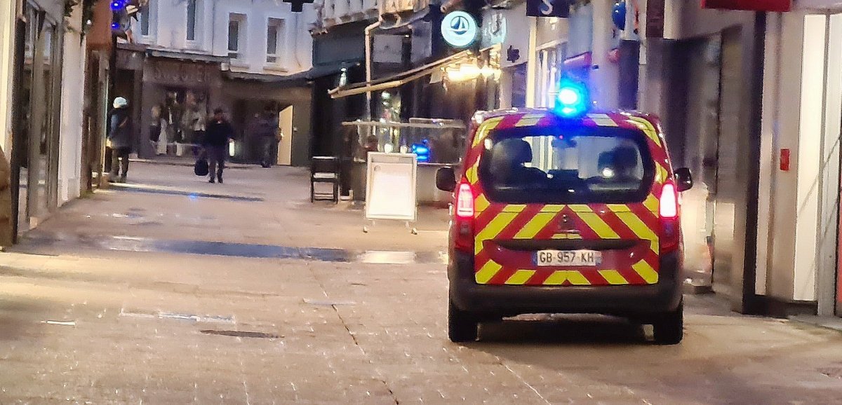 Cherbourg. Une fuite de gaz perturbe l'accès aux rues piétonnes