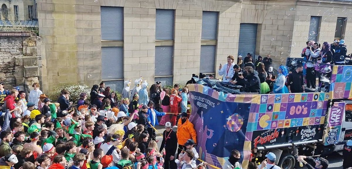 Carnaval étudiant de Caen. 31 000 participants : pas de record battu cette année !