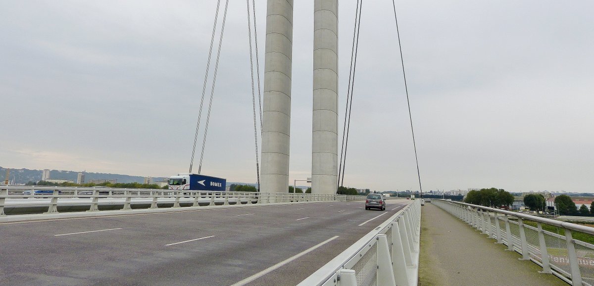 Rouen. Le pont Flaubert va être fermé pour des travaux
