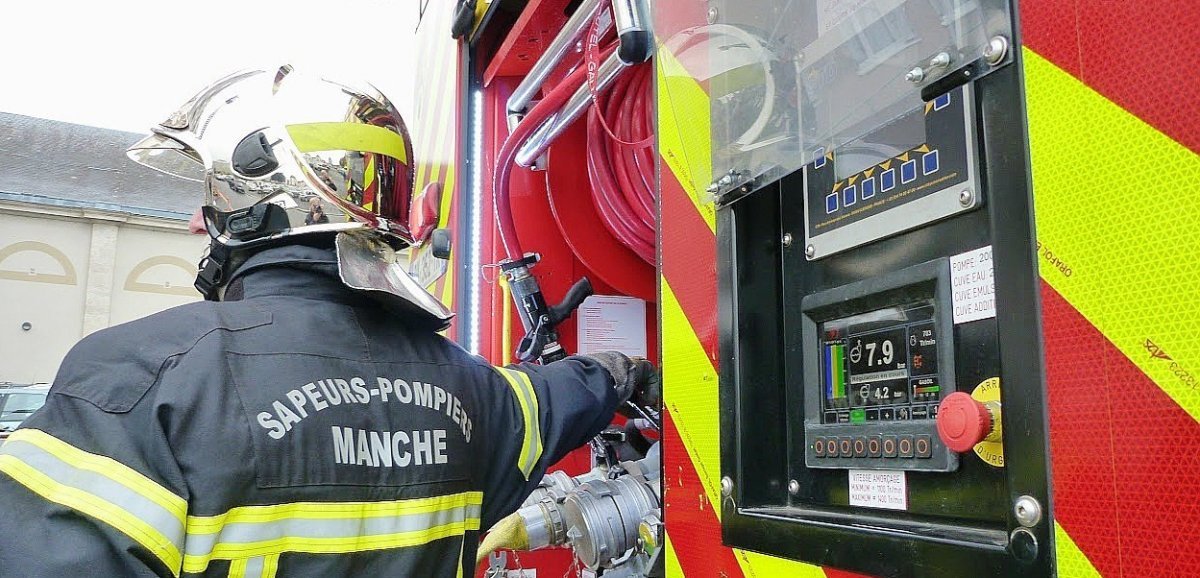 Brécey. Incendie d'une maison : 2 adolescents transportés à l'hôpital