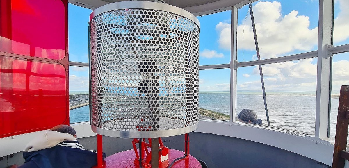 [En images]. Le phare de Ouistreham, une vue à 360° à 38m de haut