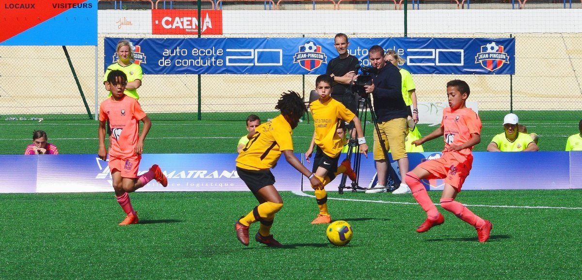 Football. Plus de 500 enfants de clubs amateurs et professionnels réunis à Caen pour le tournoi Jean-Pingeon