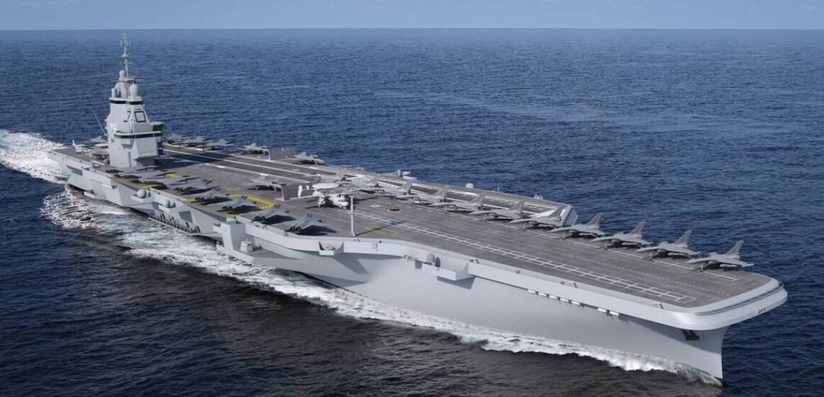 Sécurité. Futur porte-avions : les premières commandes lancées, Naval Group à Cherbourg mobilisé