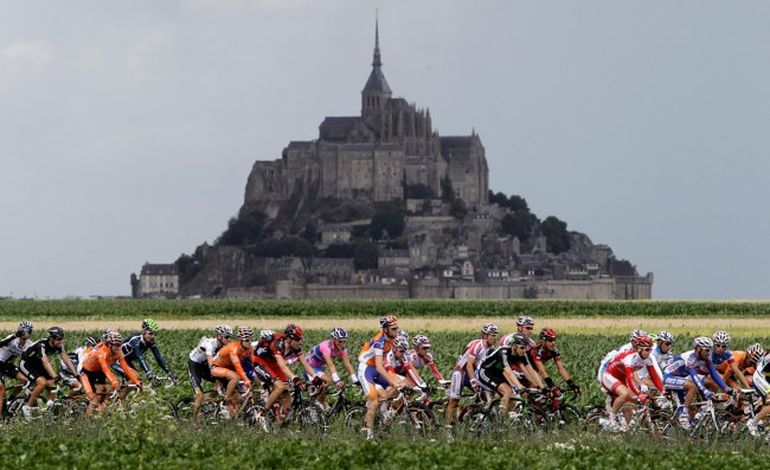 Tour de France : une étape entre le Mont-Saint-Michel et Avranches le 10 juillet 